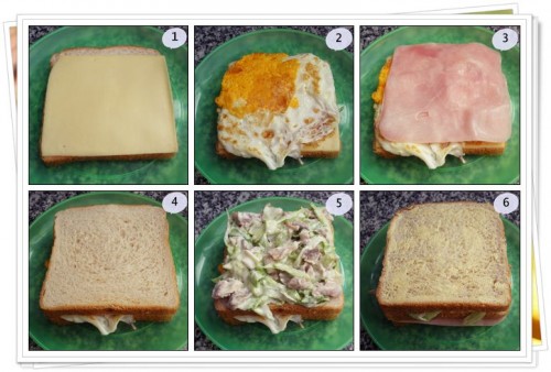 Pasos para hacer Sandwich de Pollo